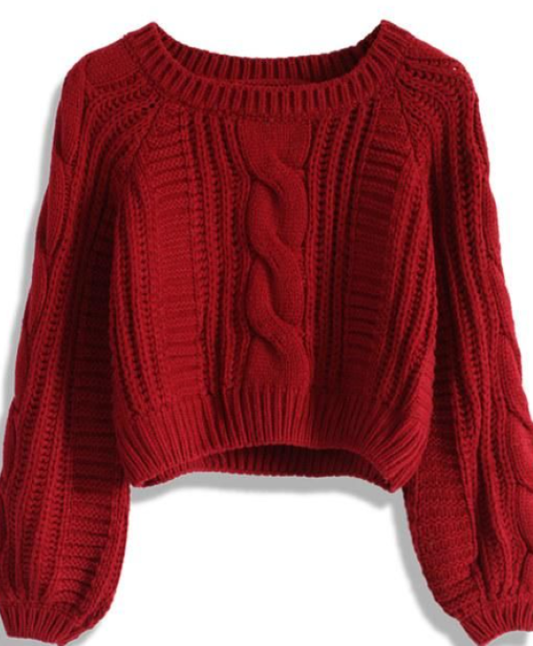 Classic knit ladies sweaters