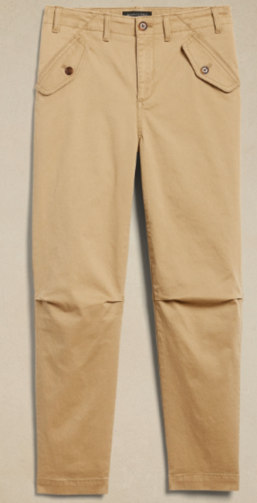 Fit Straight leg Women's Chino Pant.