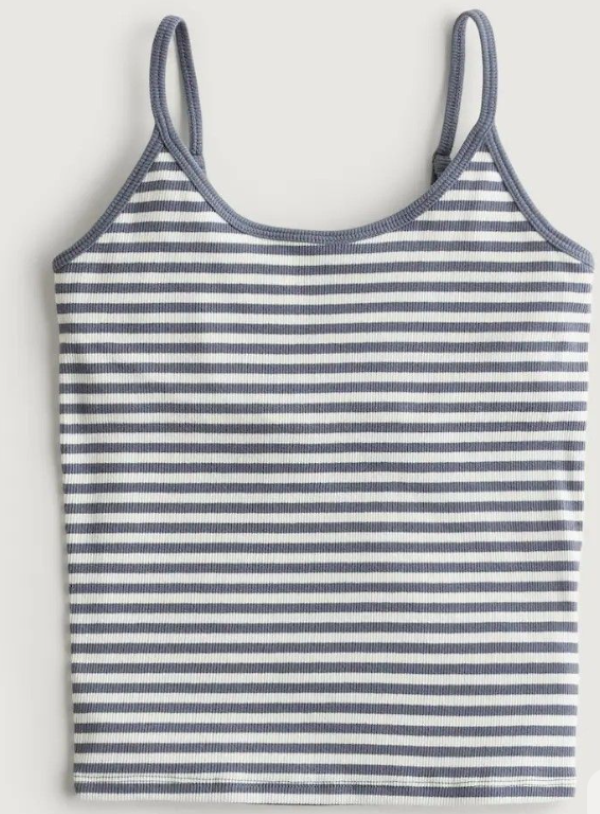 Girls Stripe Regular Style Fit Tank Top.