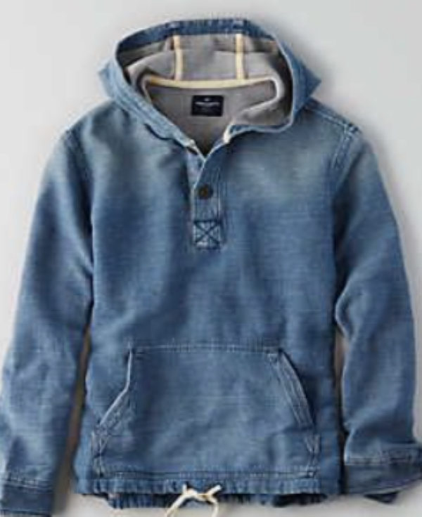 Men's Jeans Color Casual Fit Sweatshirt.