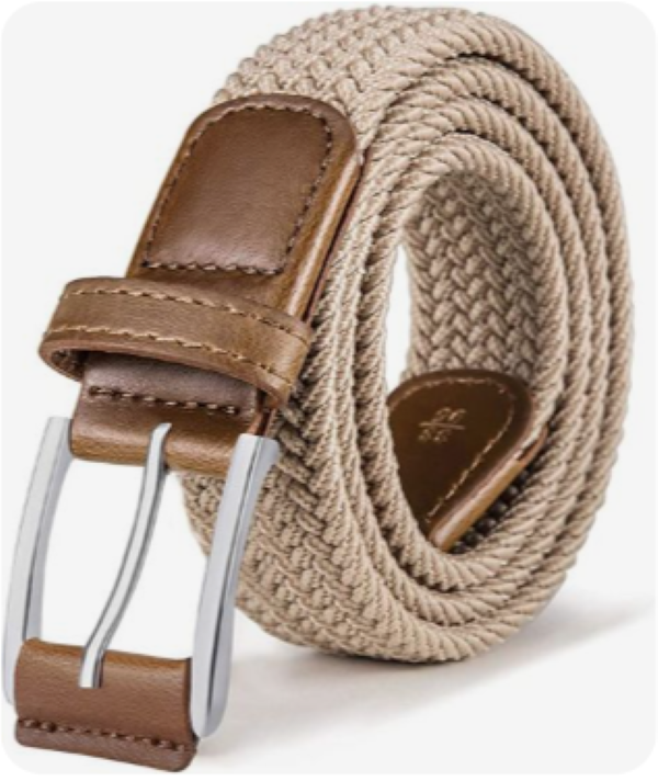 Men's Knited Stitched Casual Look belt