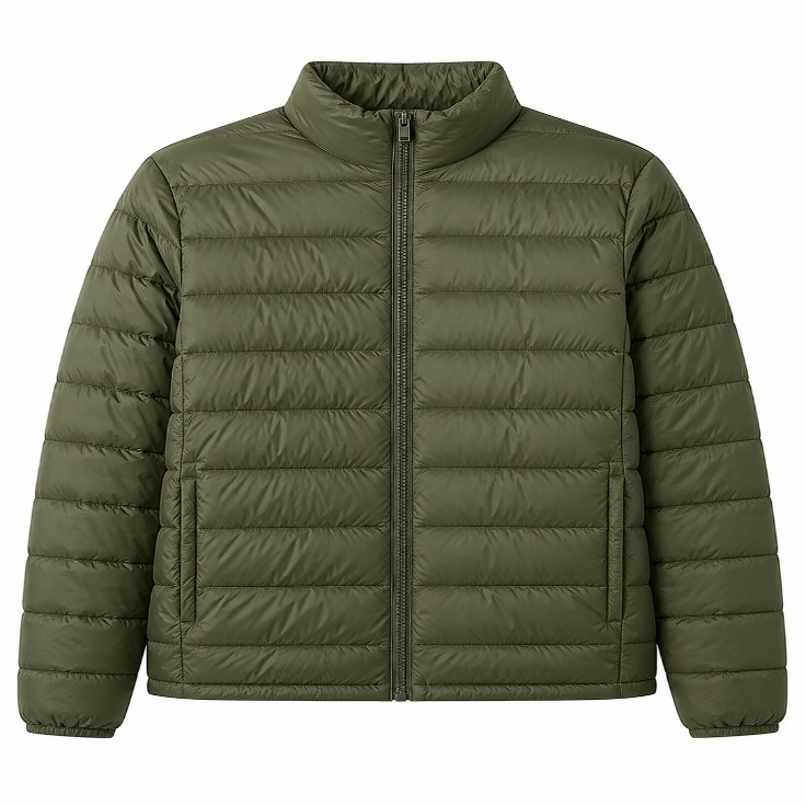 Men's full zip padding jacket